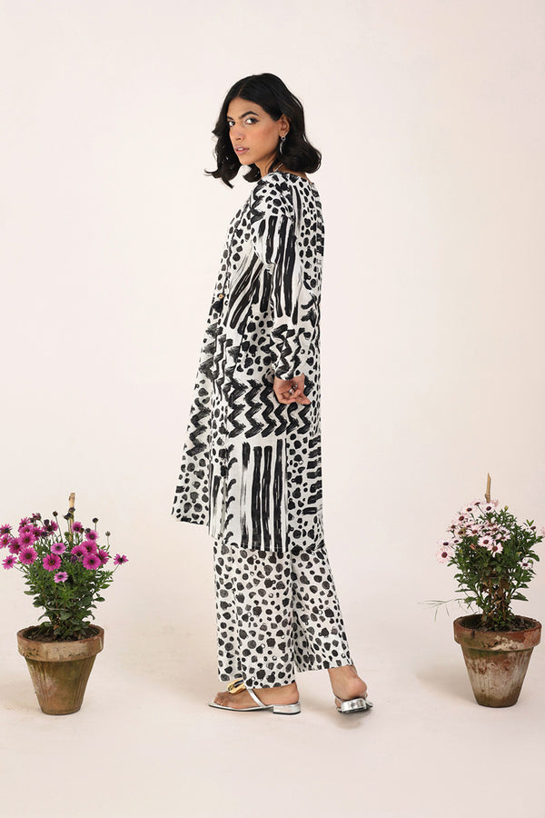 Abstract Brush Strokes Duo