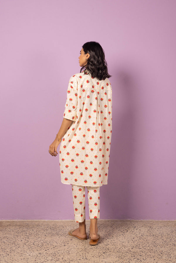 Fiery Mexican Floral Duo