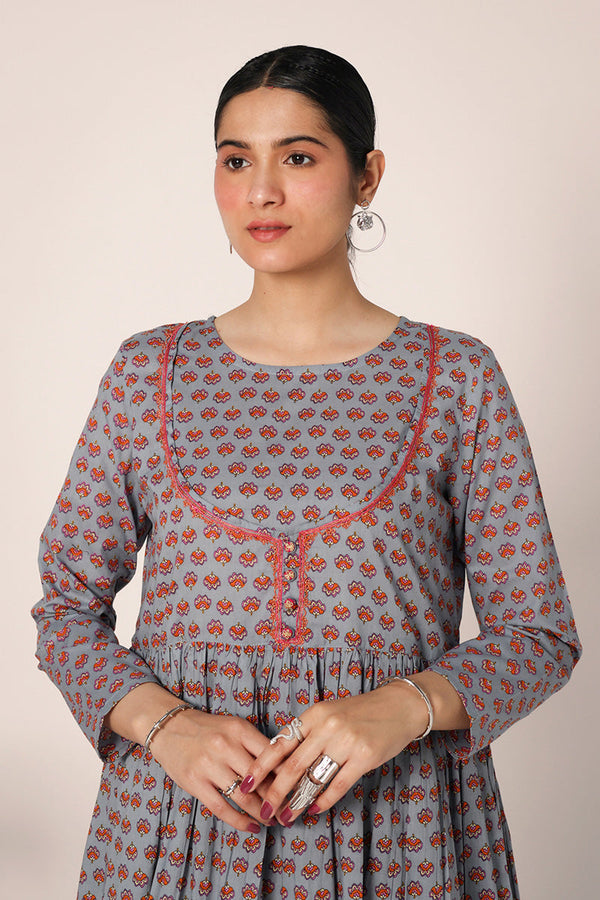 Rang Mahal Printed Dress