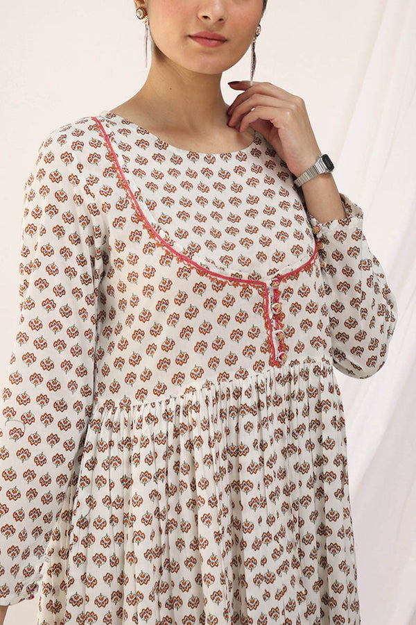 Rang Mahal Printed Dress