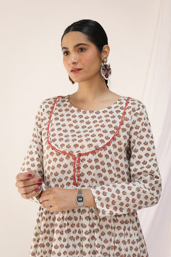 Rang Mahal Printed Dress