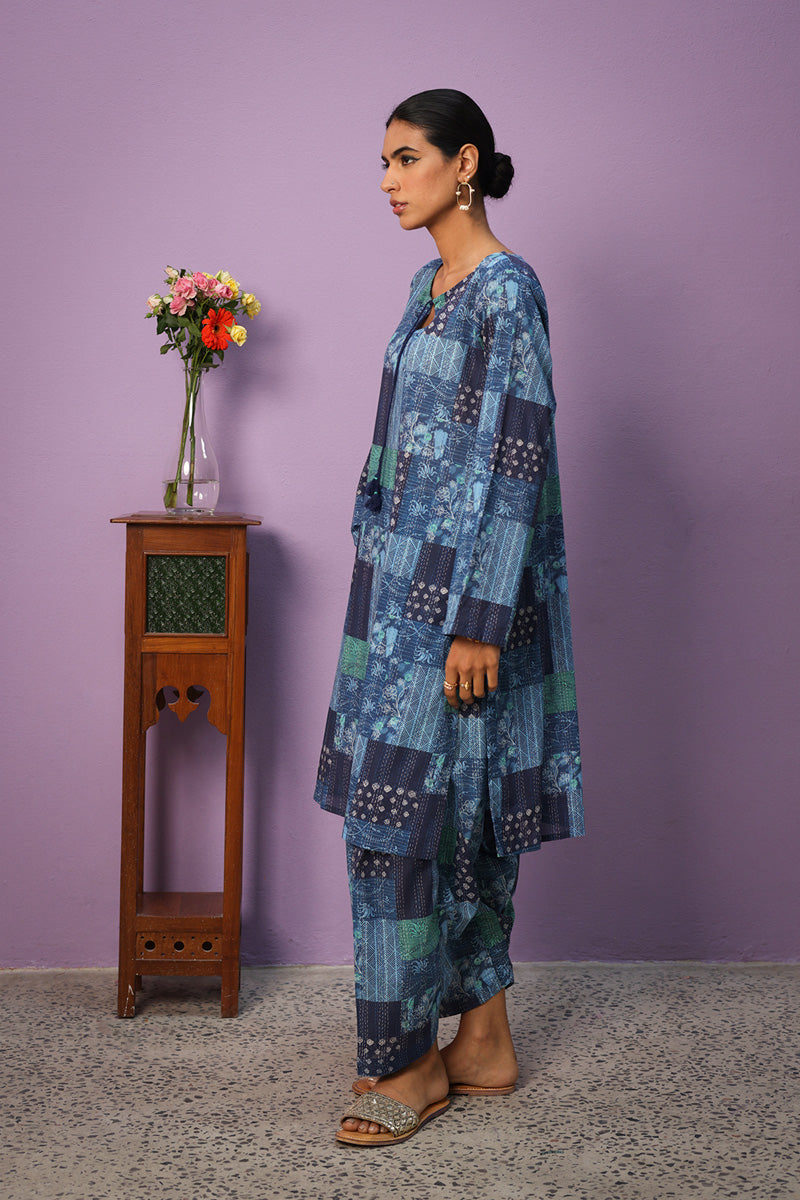 Patchwork Kantha Ensemble