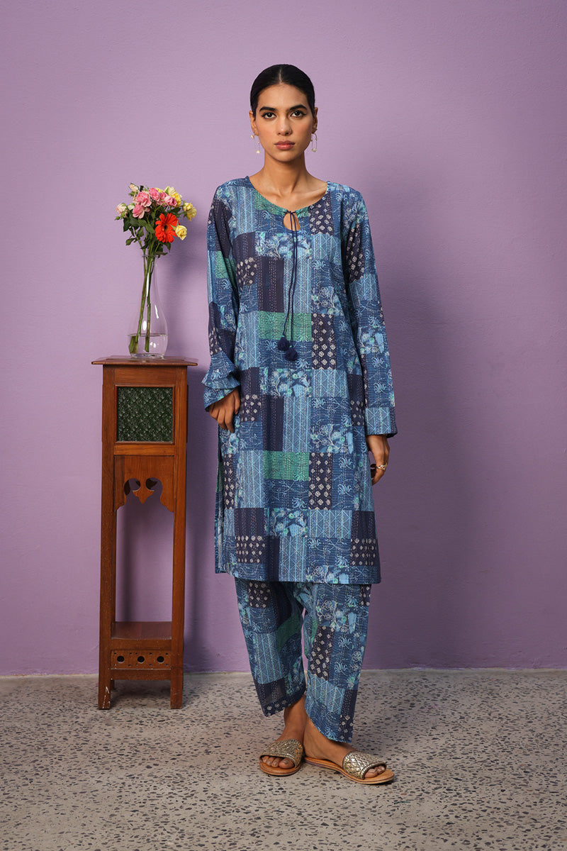 Patchwork Kantha Ensemble