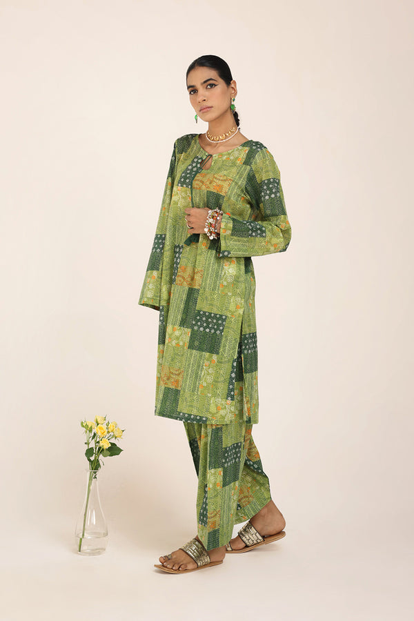 Patchwork Kantha Ensemble