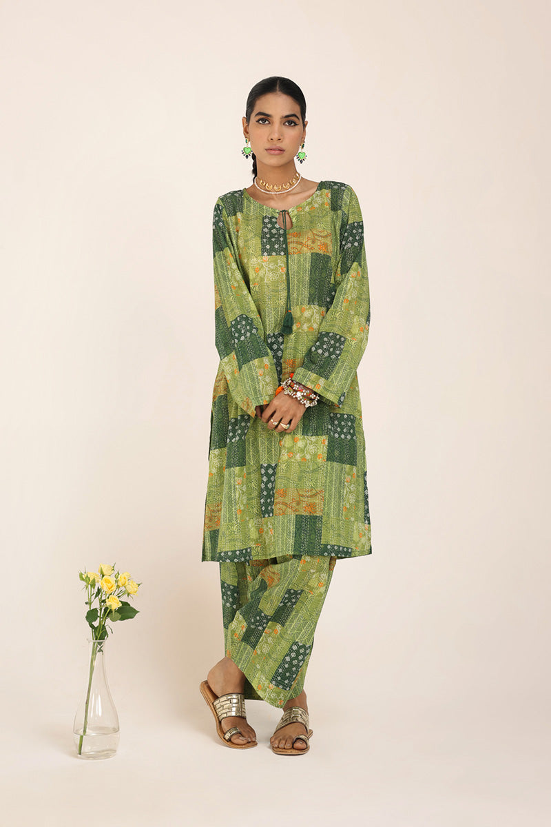 Patchwork Kantha Ensemble