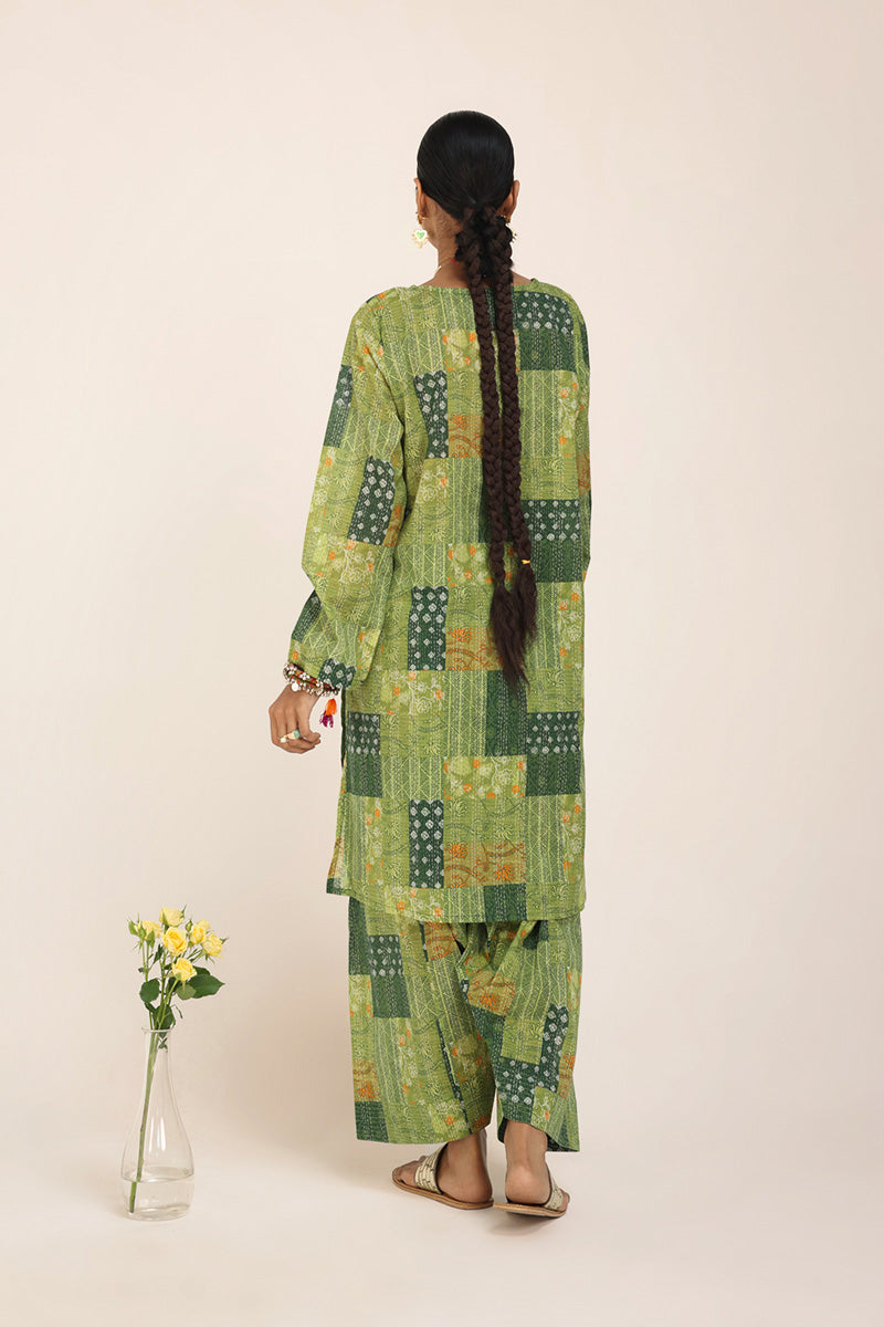 Patchwork Kantha Ensemble