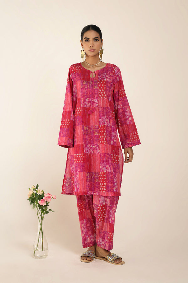 Patchwork Kantha Ensemble
