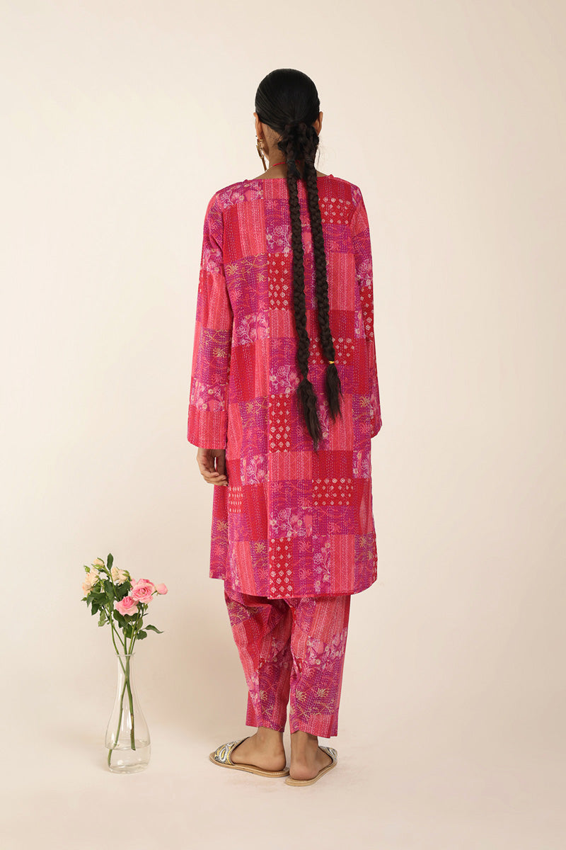 Patchwork Kantha Ensemble