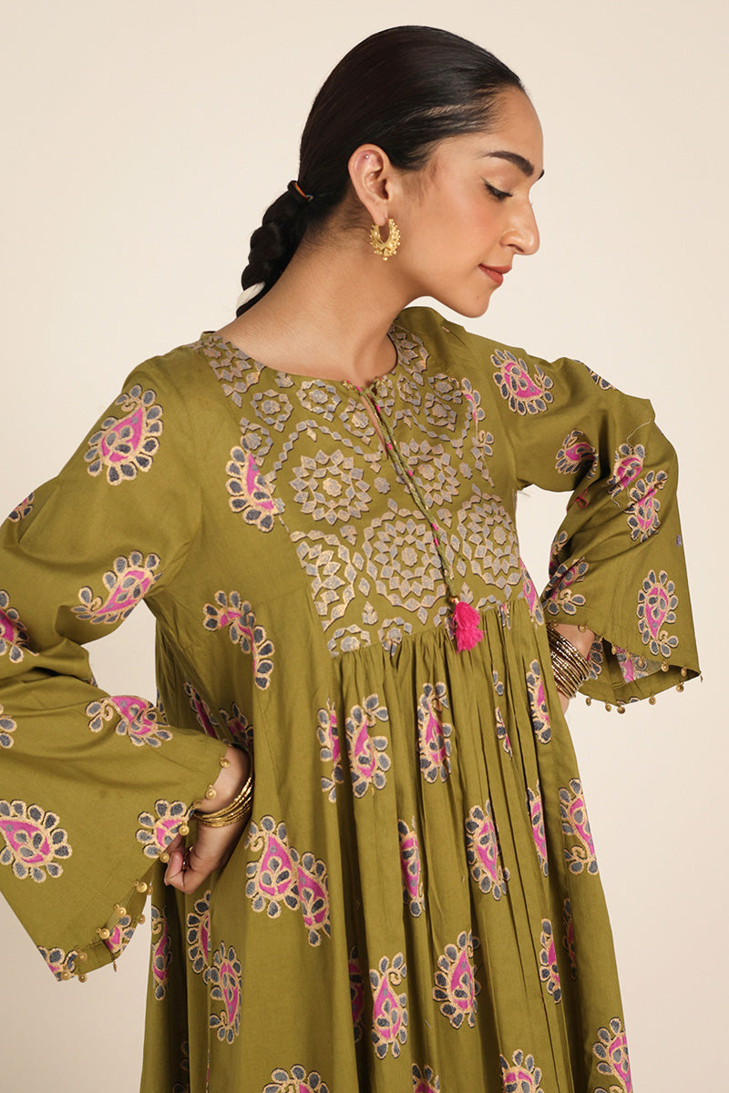 Gotta Glow Zareen Frock