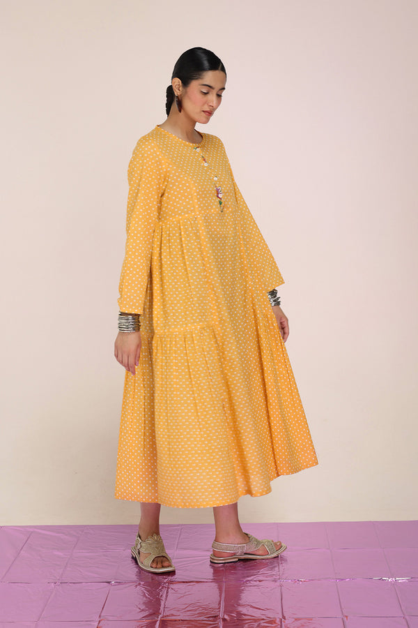 Gardenia Cascade Frock