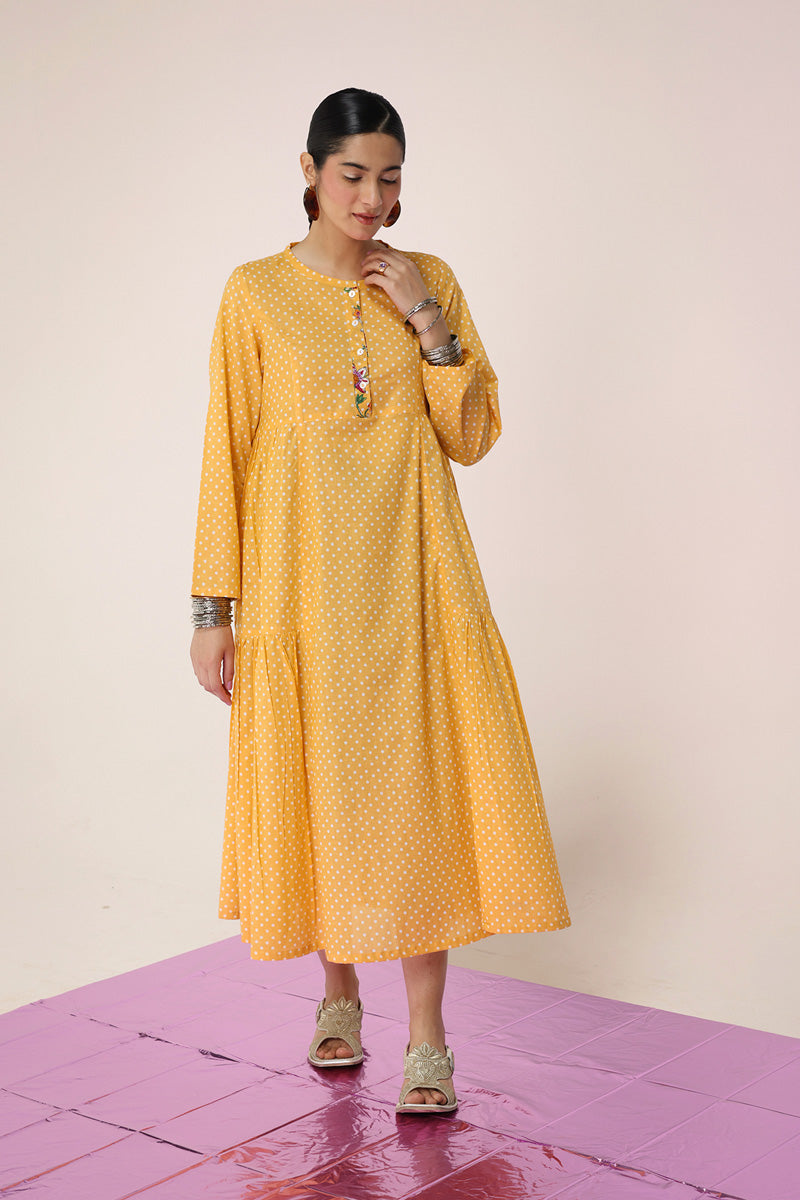 Gardenia Cascade Frock