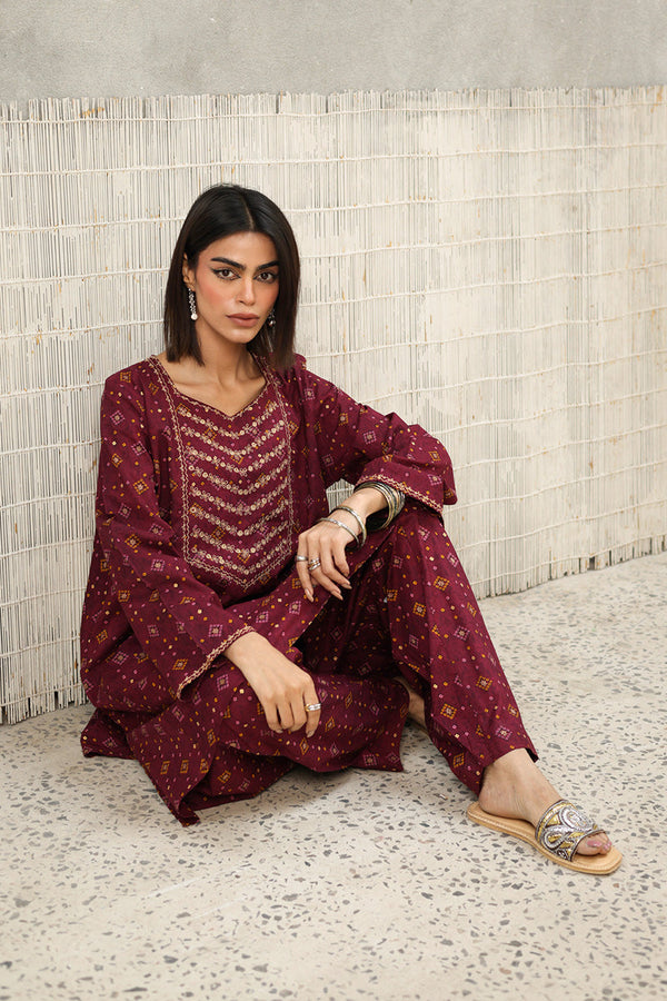 Aari Chunari Charm Ensemble