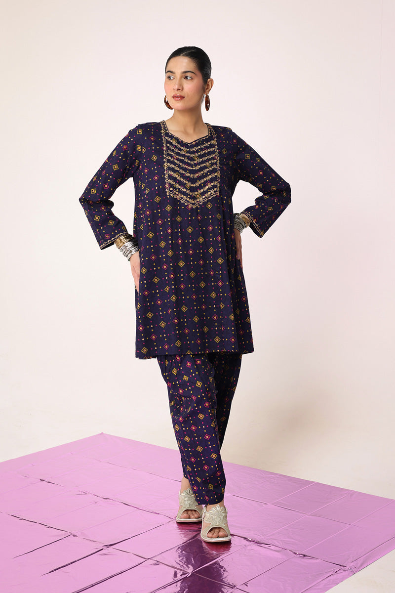 Aari Chunari Charm Ensemble