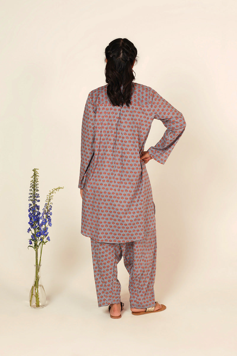 Rang Mahal Pleated Ensemble
