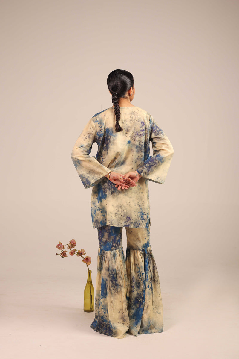 Splash Tastic Gota Glint Gharara Set
