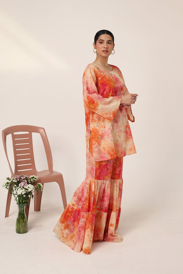 Splash Tastic Gota Glint Gharara Set