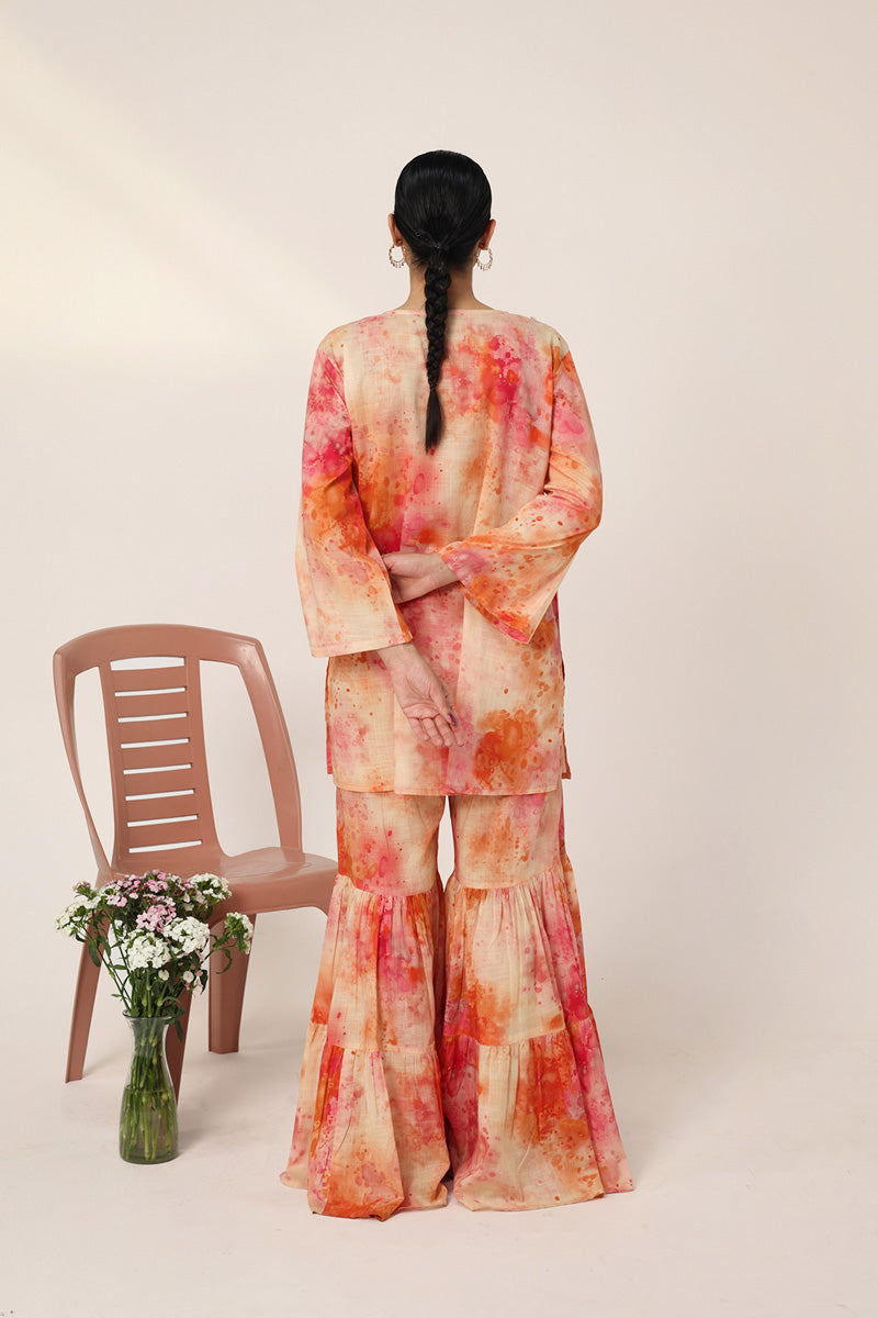Splash Tastic Gota Glint Gharara Set