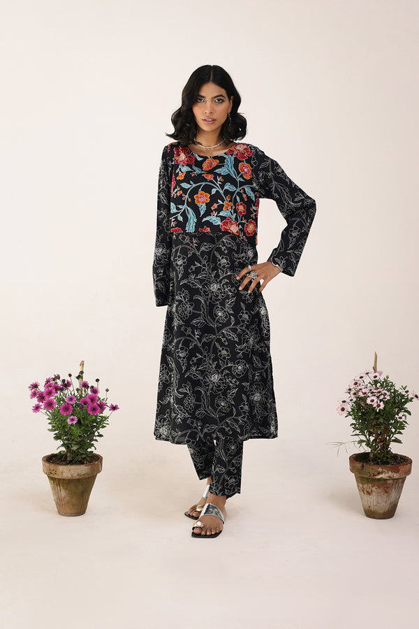 Chintz Garden Koti Ensemble