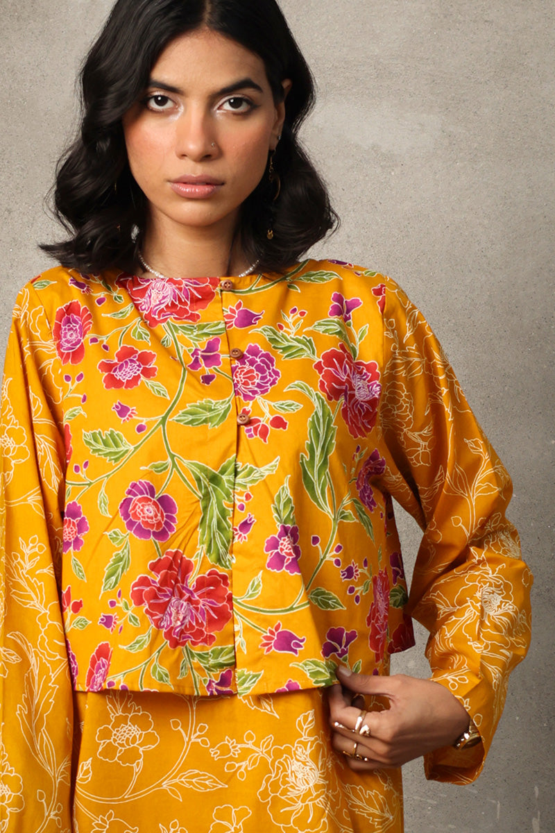 Chintz Garden Koti Ensemble