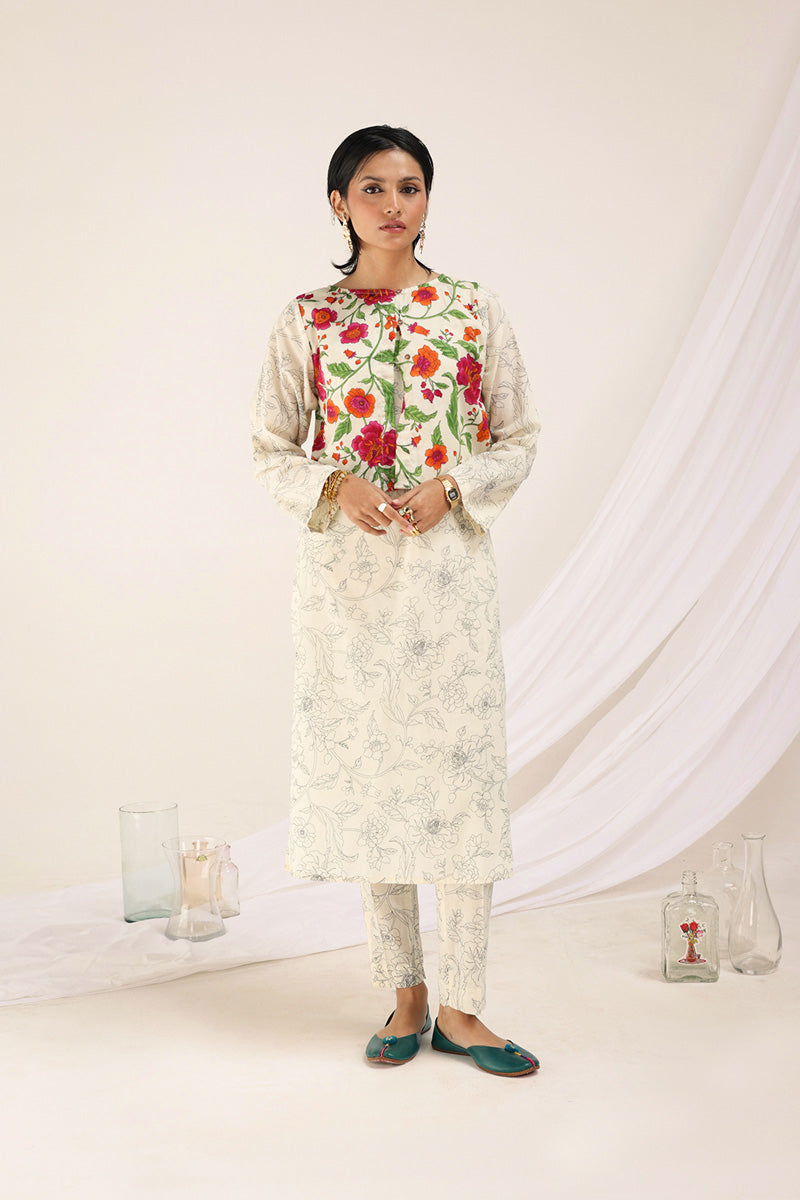 Chintz Garden Koti Ensemble