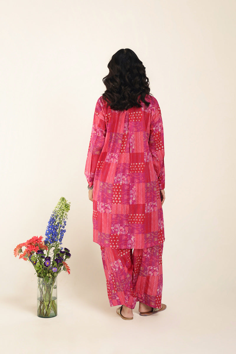 Kantha Quilted Whimsy Duo