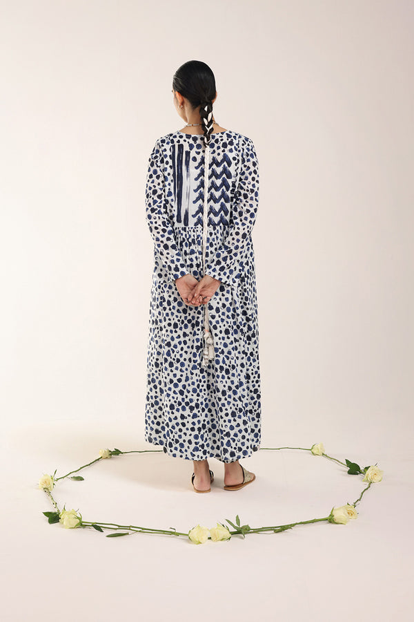 Brush Strokes Art Kurta