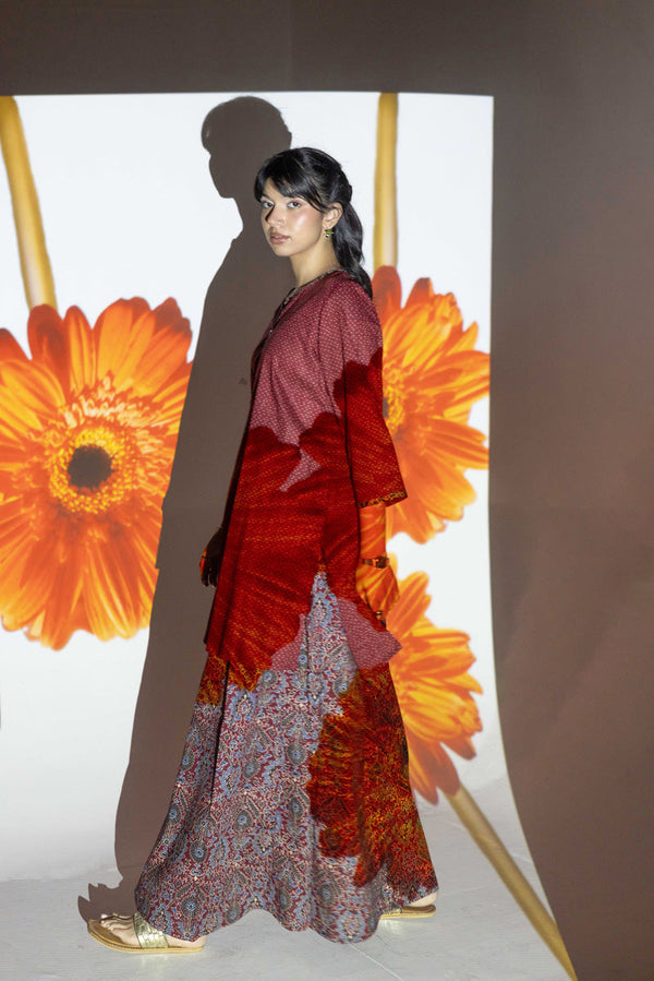 Pure Ajrak Tales Skirt Duo