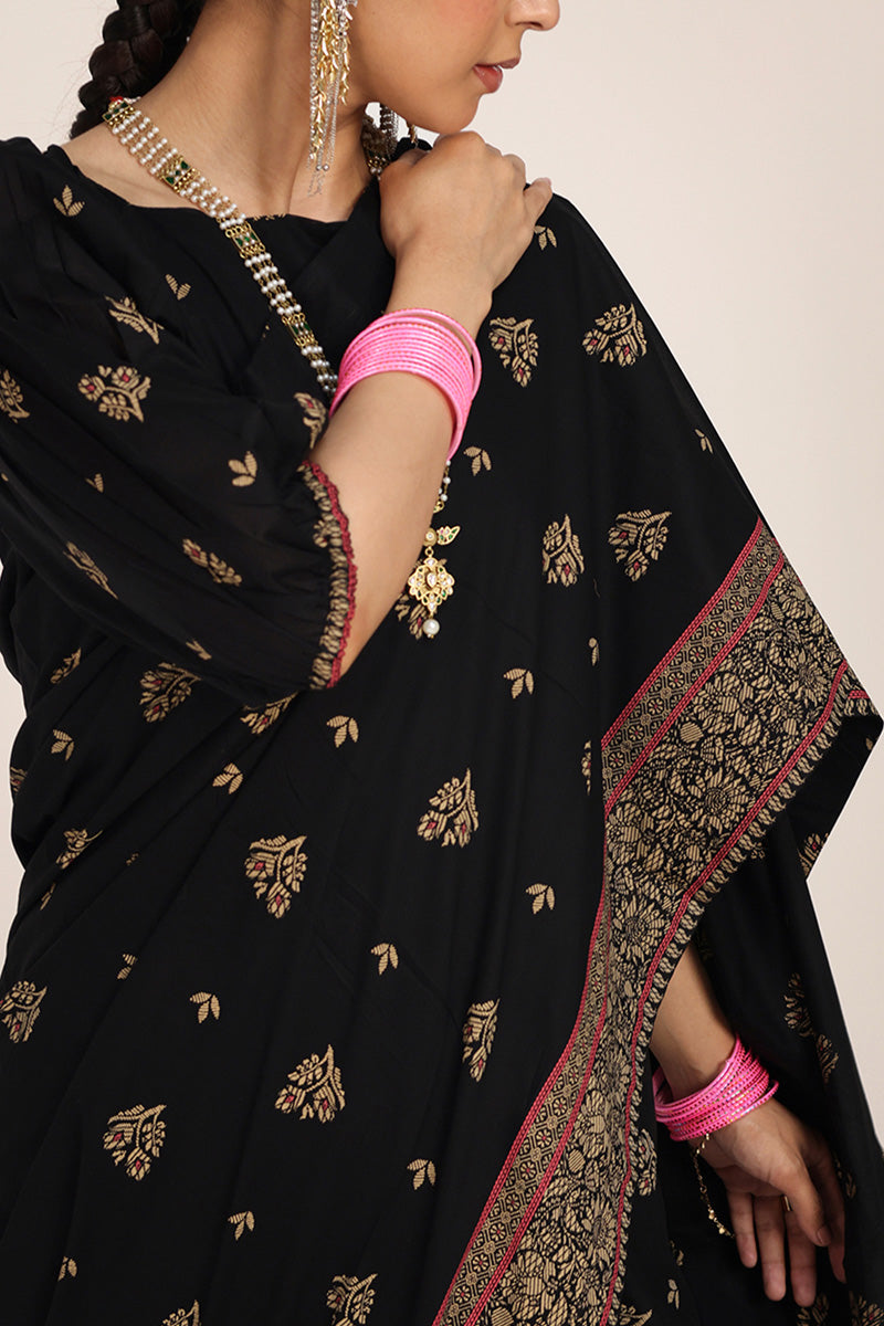 Zarqash Jacquard Majesty Saree