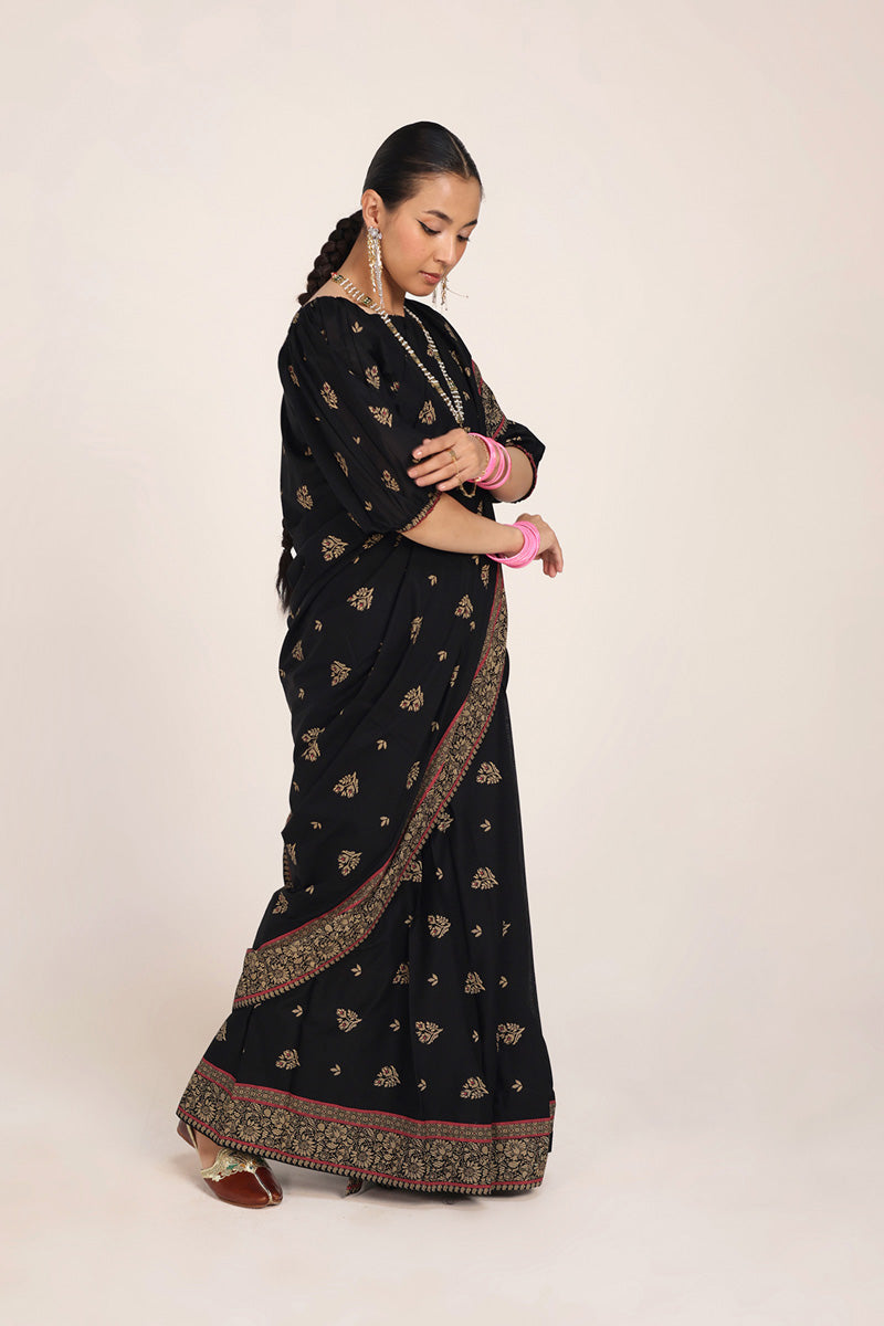 Zarqash Jacquard Majesty Saree