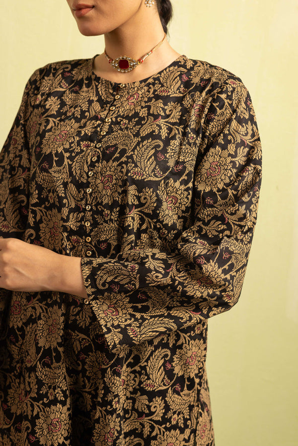 Dewy Gold Jacquard Majesty Duo