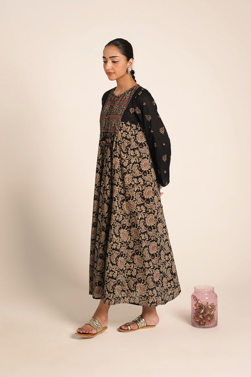 Jacquard Majesty Gold Whirl Frock