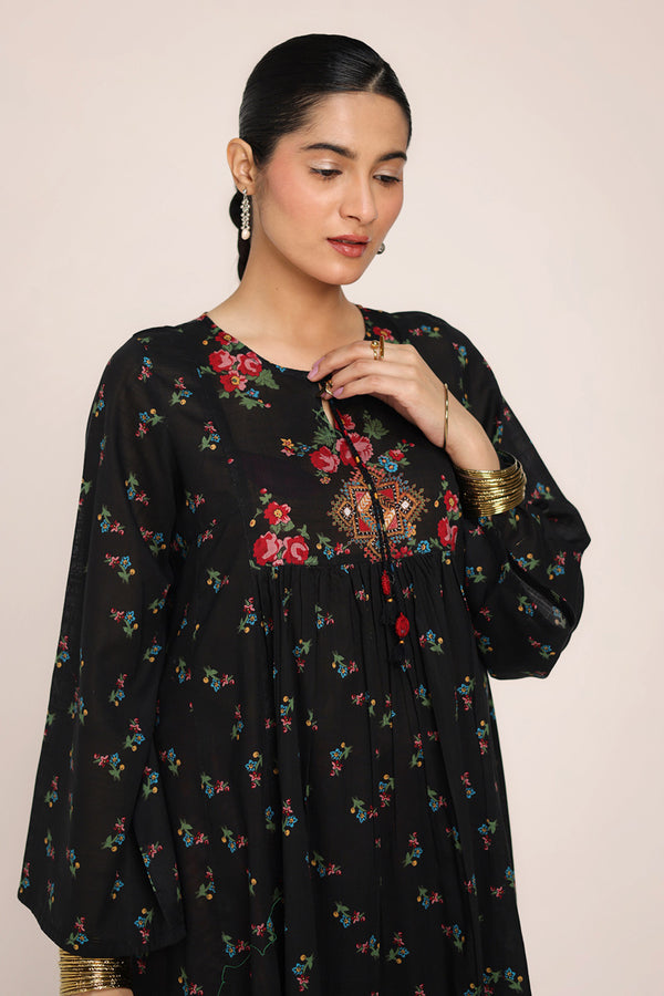 Balochi Garden Flared Frock