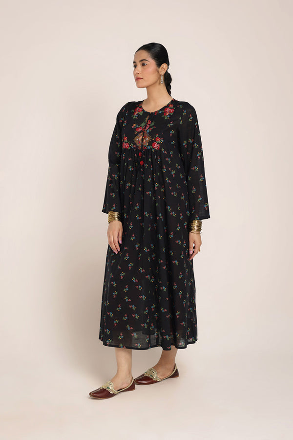 Balochi Garden Flared Frock
