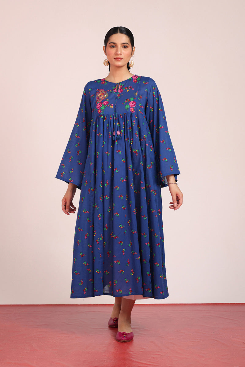 Balochi Garden Flared Frock