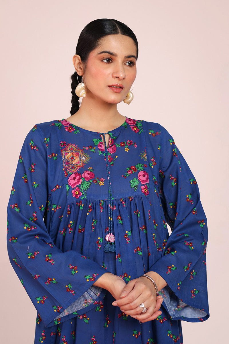 Balochi Garden Flared Frock