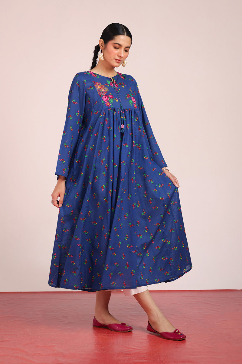Balochi Garden Flared Frock
