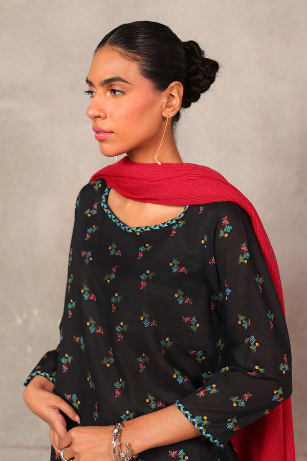 Balochi Garden Gharara Set