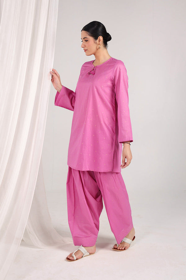 Gilded Floral Dot Duo