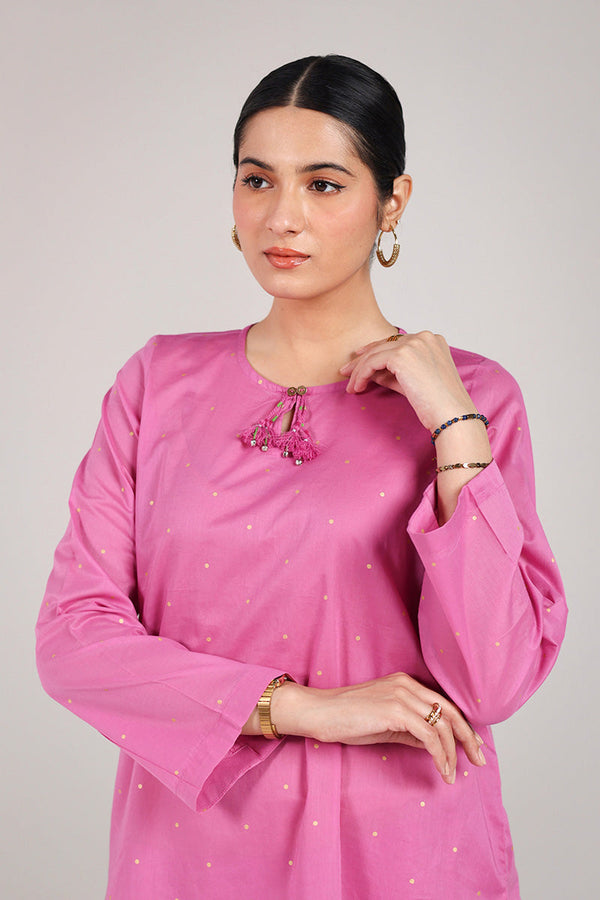 Gilded Floral Dot Duo