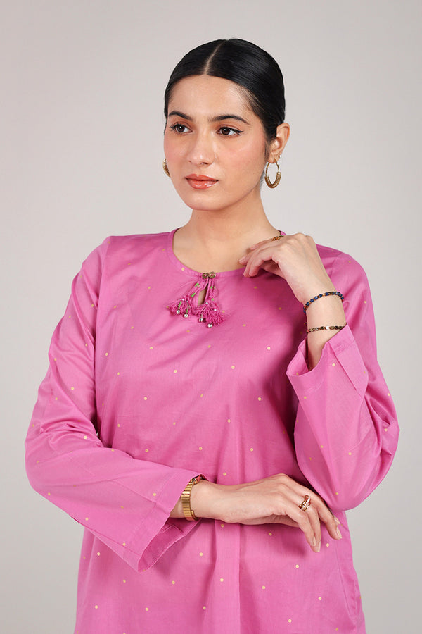 Gilded Floral Dot Duo