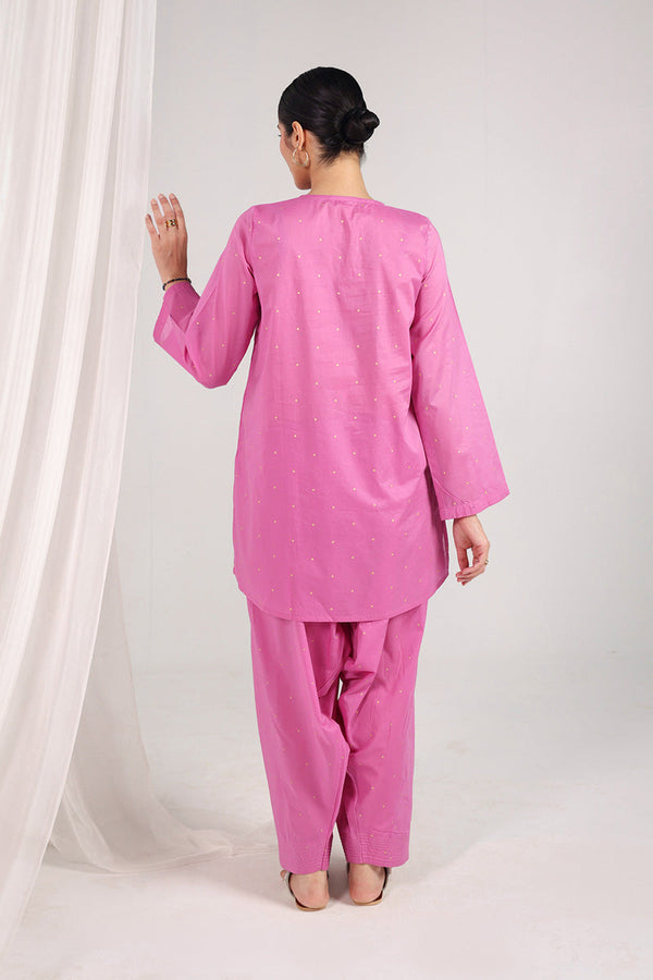 Gilded Floral Dot Duo