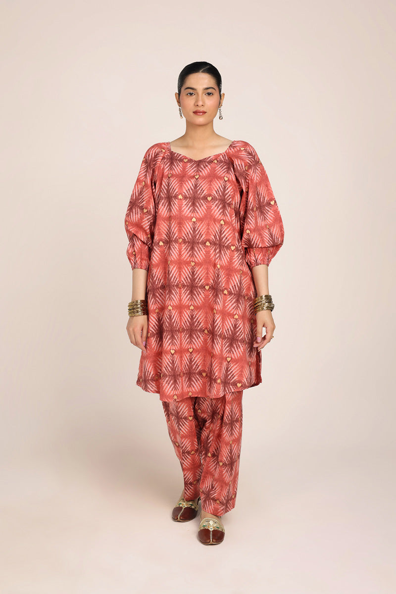 Glided Dye Heart Ensemble
