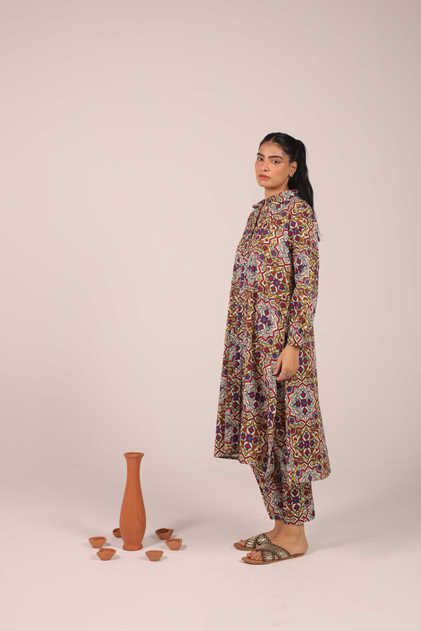 Persian Tiles Pocket Co-ord Set