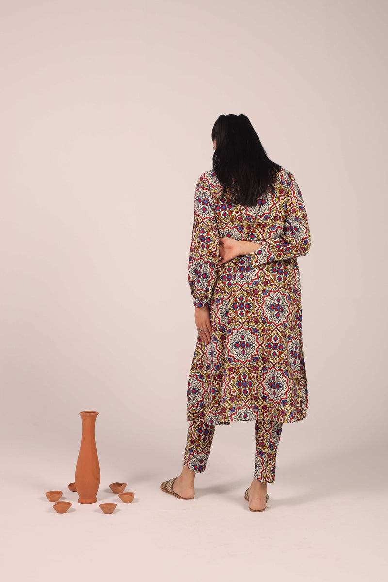 Persian Tiles Pocket Co-ord Set