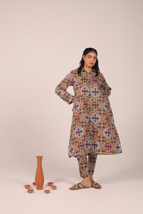 Persian Tiles Pocket Co-ord Set