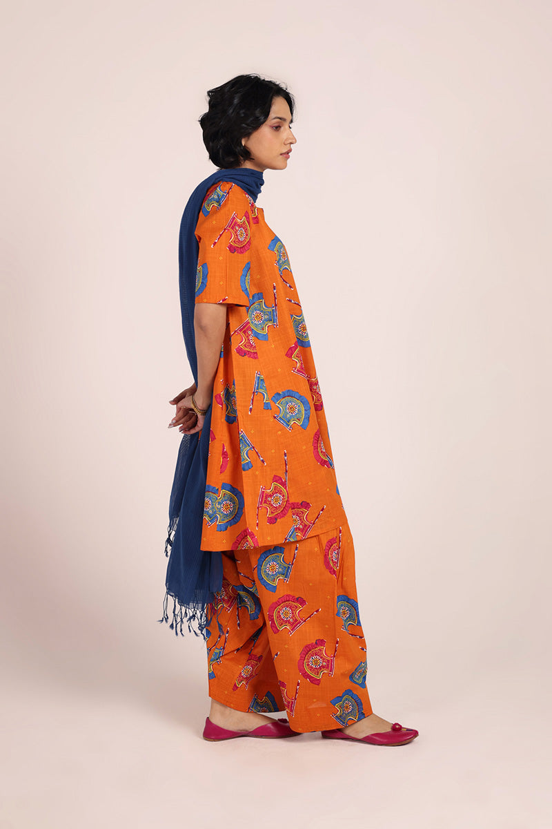 Traditional Pankha Style Duo