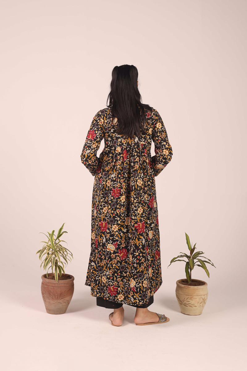 Blooming Bagh Flare Frock