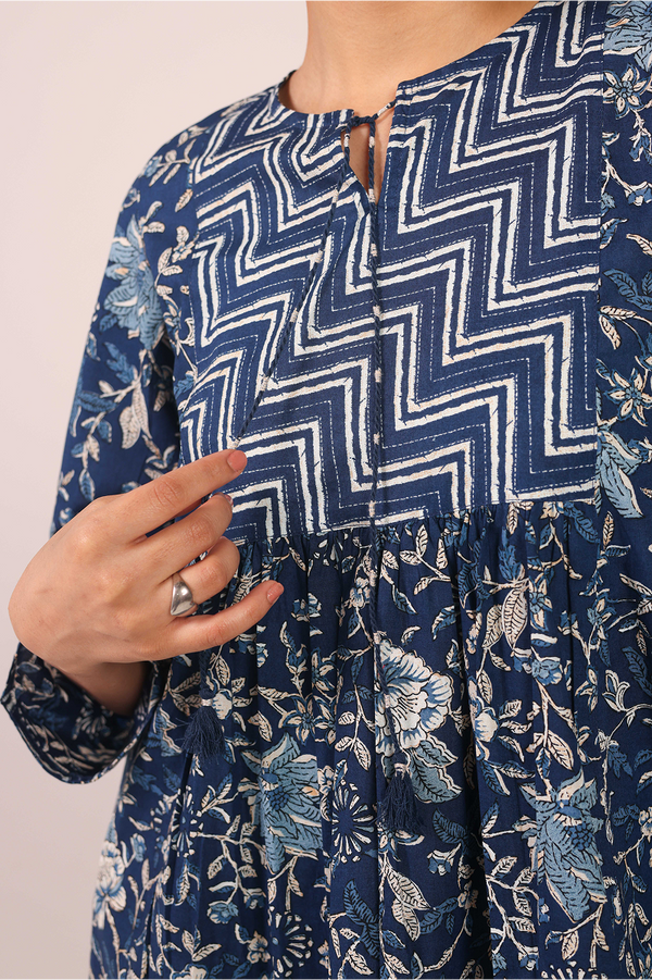 Blooming Bagh Flare Frock
