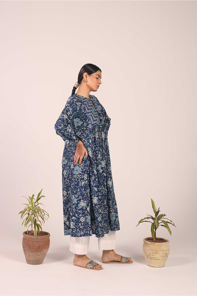 Blooming Bagh Flare Frock