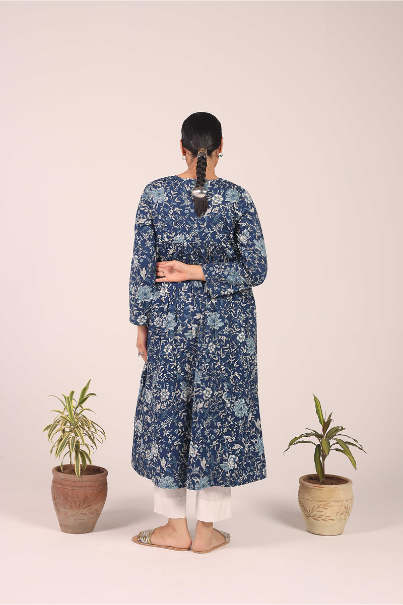 Blooming Bagh Flare Frock